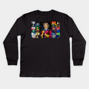 The Doctor of the Universe - The Dark Clown Kids Long Sleeve T-Shirt